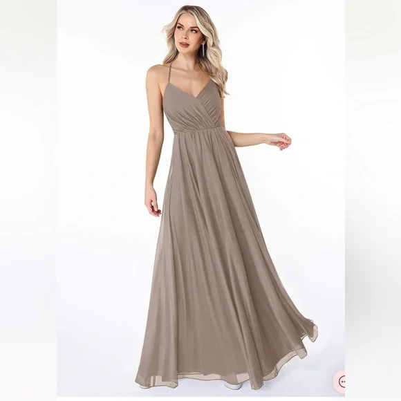 what is the dress code for bridal shower Tulle V Neck Split Bridesmaid Dresses Sequins Beaded  Lisposa
